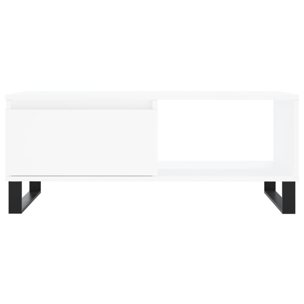 Mesa de centro 90x50x36,5 cm derivados de madeira branco