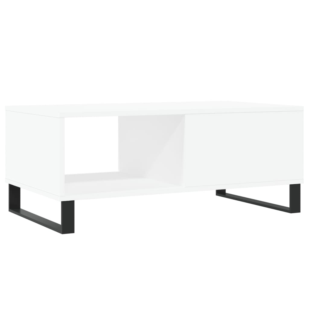 Mesa de centro 90x50x36,5 cm derivados de madeira branco