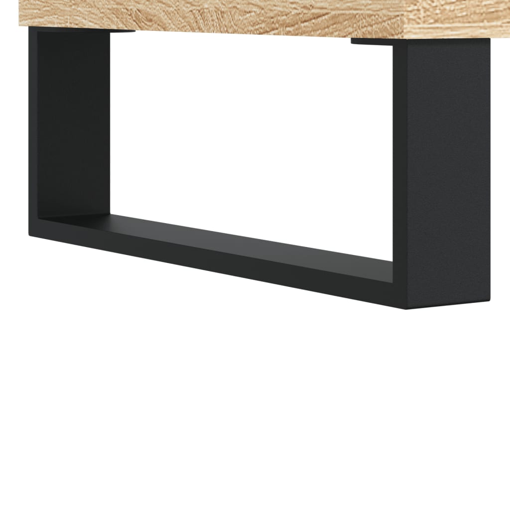 Mesa de centro 90x44,5x45 cm derivados madeira carvalho sonoma