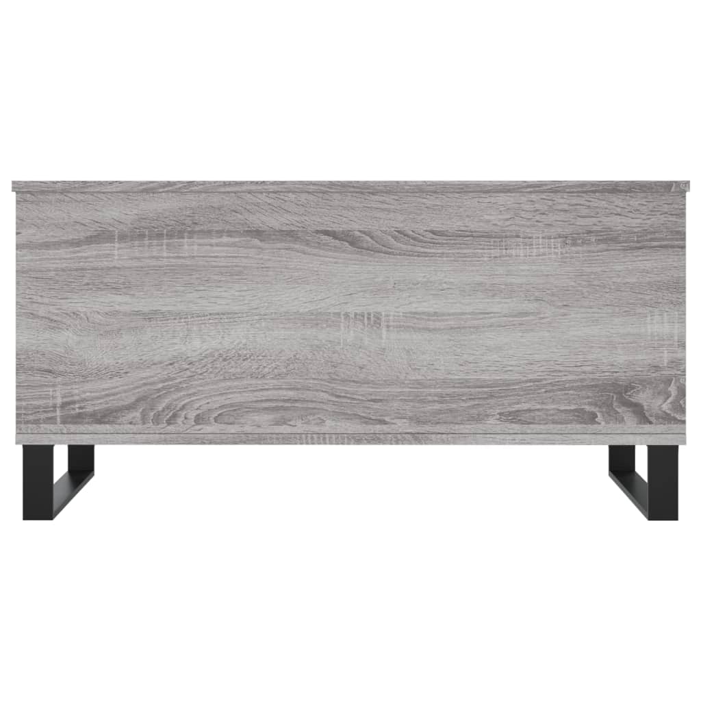 Mesa de centro 90x44,5x45 cm derivados de madeira cinza sonoma