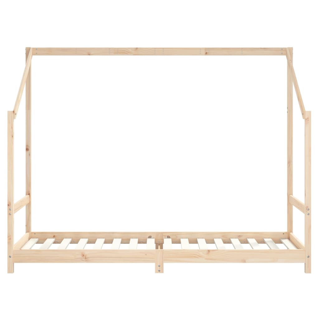 Children's bed frame 90x200 cm solid pine