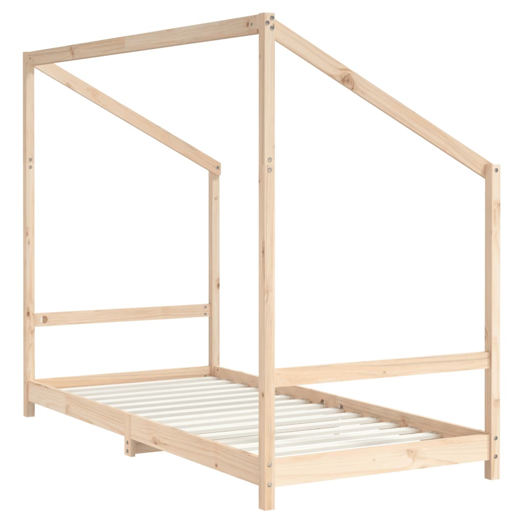 Children's bed frame 90x200 cm solid pine