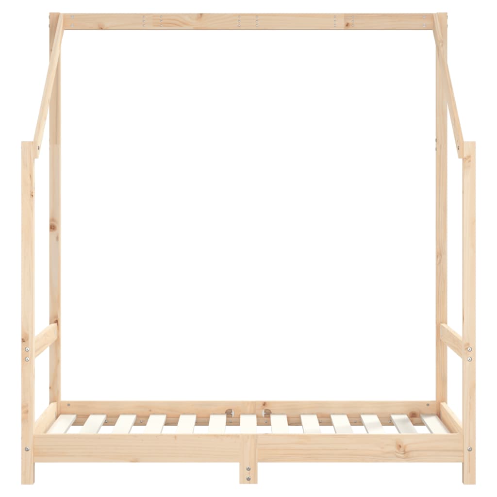 Children's bed frame 70x140 cm solid pine