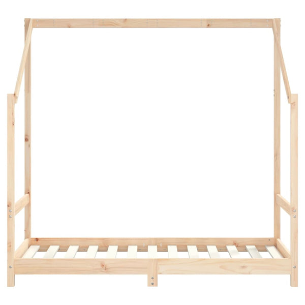 Children's bed frame 80x160 cm solid pine