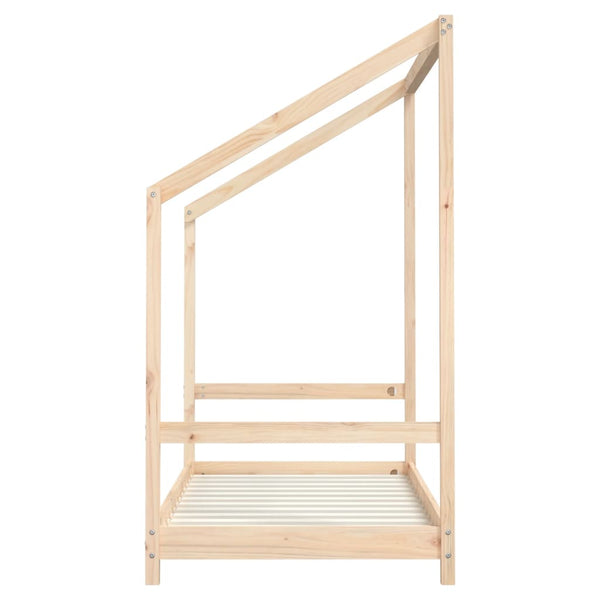 Children's bed frame 80x160 cm solid pine