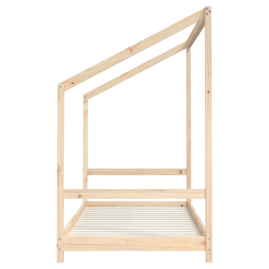 Children's bed frame 90x190 cm solid pine wood
