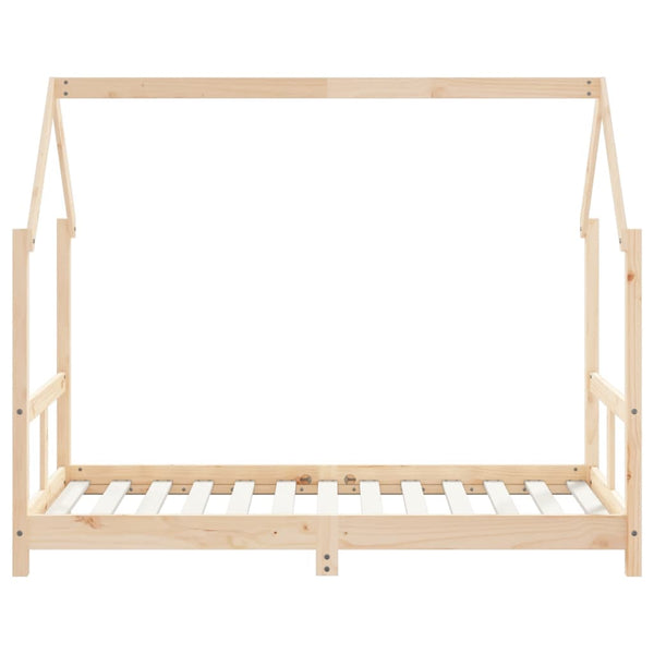 Children's bed frame 80x160 cm solid pine