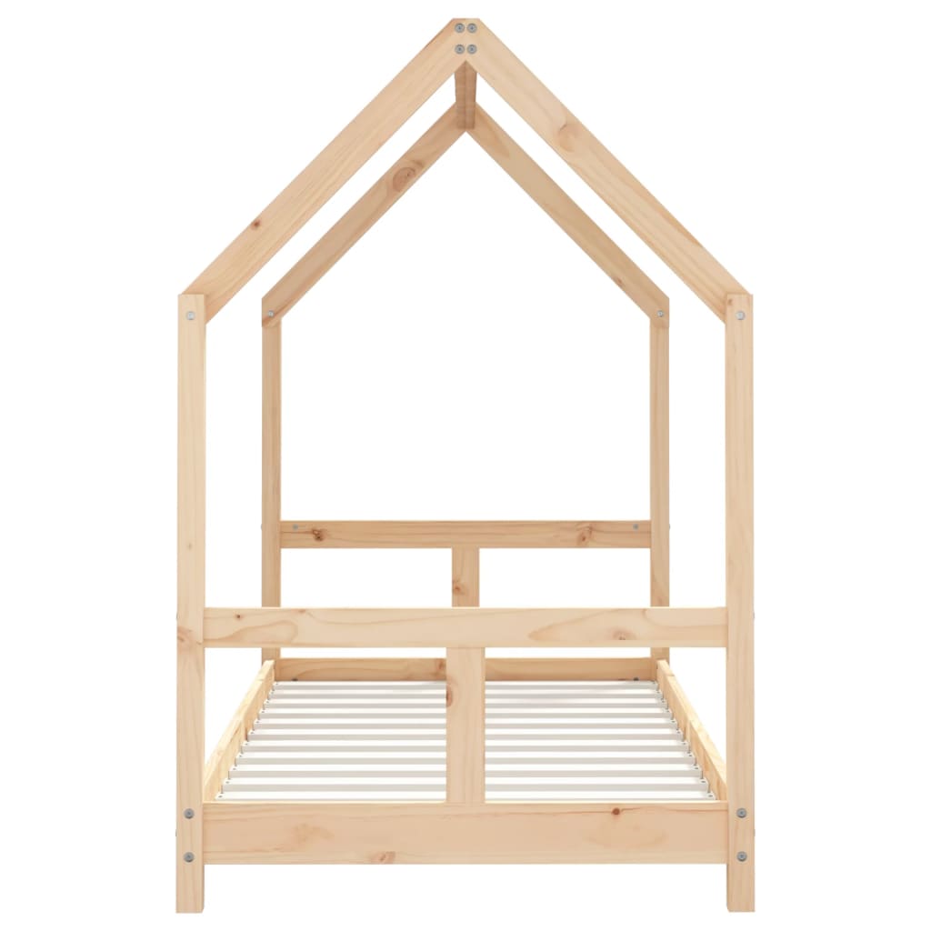 Children's bed frame 80x160 cm solid pine