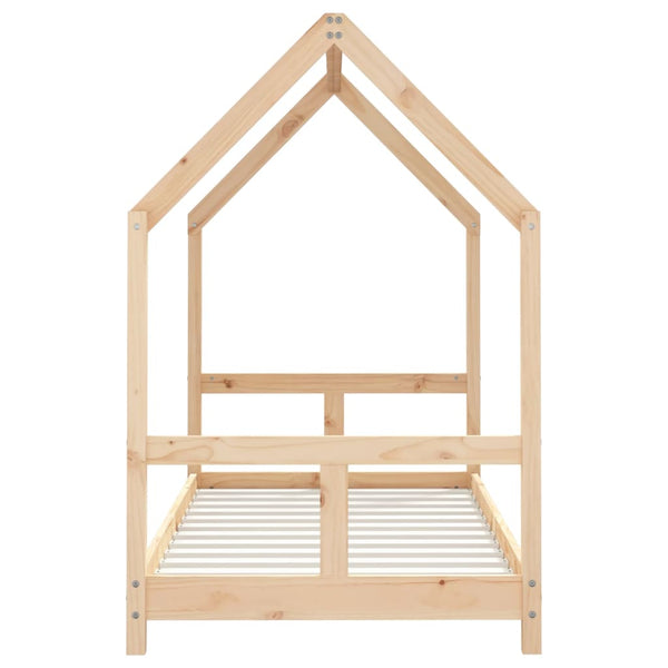 Children's bed frame 80x160 cm solid pine