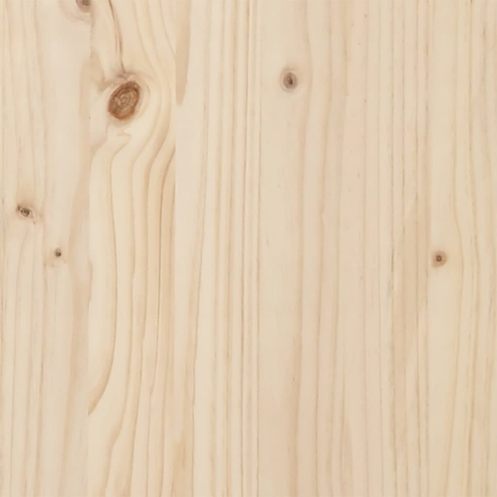 Aparador 110x34x75 cm madeira de pinho maciça