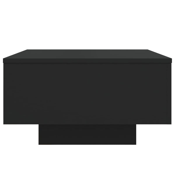 Mesa de centro 55x55x31 cm derivados de madeira preto