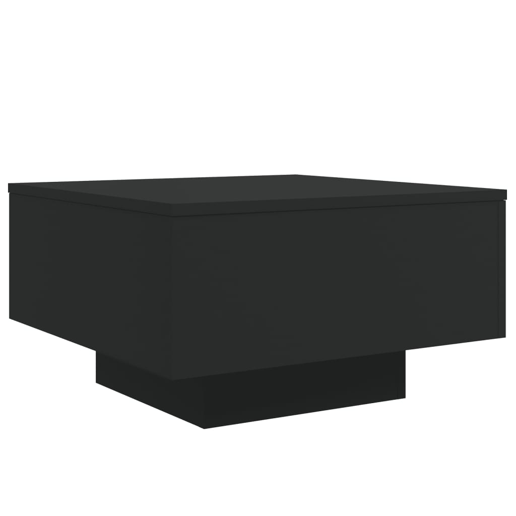 Mesa de centro 55x55x31 cm derivados de madeira preto