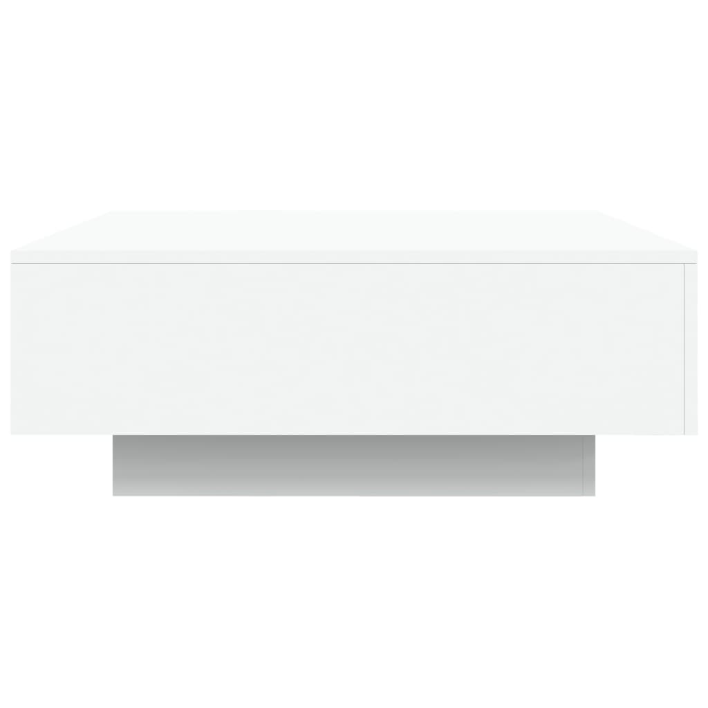 Mesa de centro 80x80x31 cm contraplacado branco