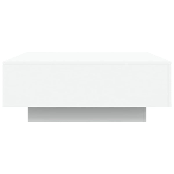 Mesa de centro 80x80x31 cm contraplacado branco