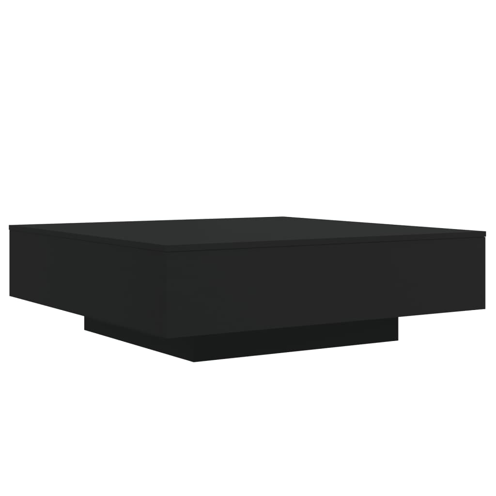 Mesa de centro 100x100x31 cm derivados de madeira preto
