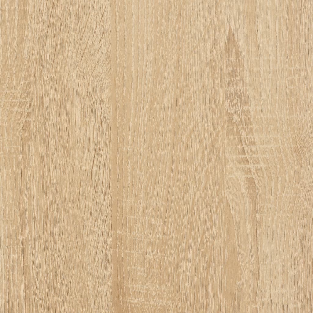 Mesa de centro 100x100x31 cm derivados madeira carvalho sonoma
