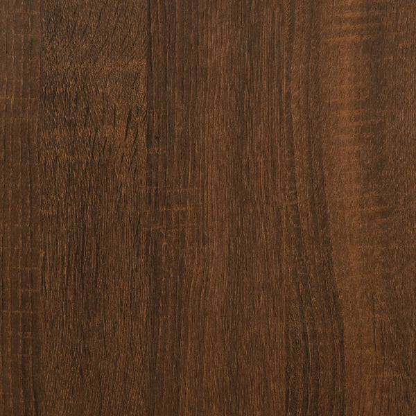 Mesa centro 100x100x31 cm derivados madeira carvalho castanho