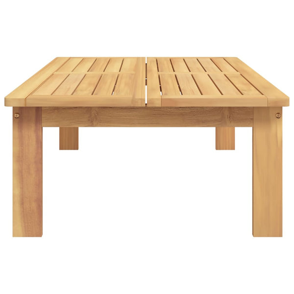 Mesa de jardim 100x60x30 cm madeira de acácia maciça