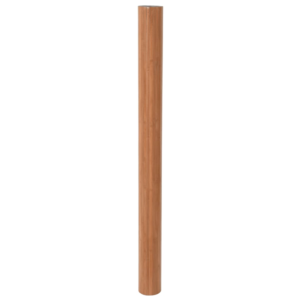 Divisória 165x400 cm bambu castanho