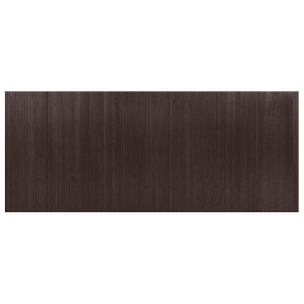Divisória 165x400 cm bambu castanho-escuro