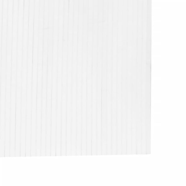 Divisória 165x400 cm bambu branco