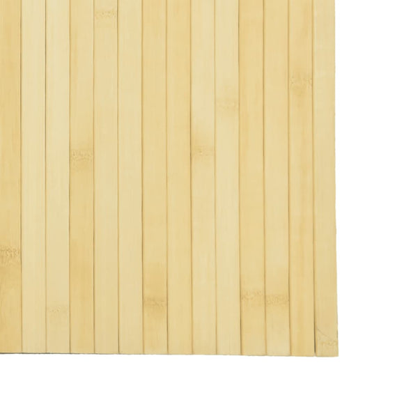 Divisória 165x600 cm bambu cor natural clara