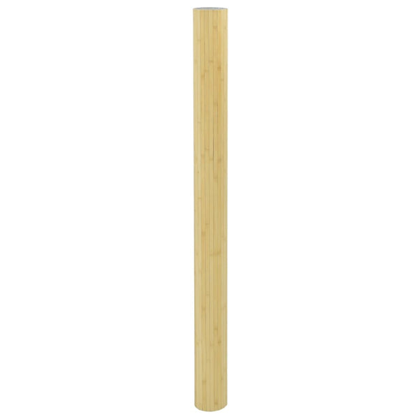 Divisória 165x800 cm bambu cor natural clara