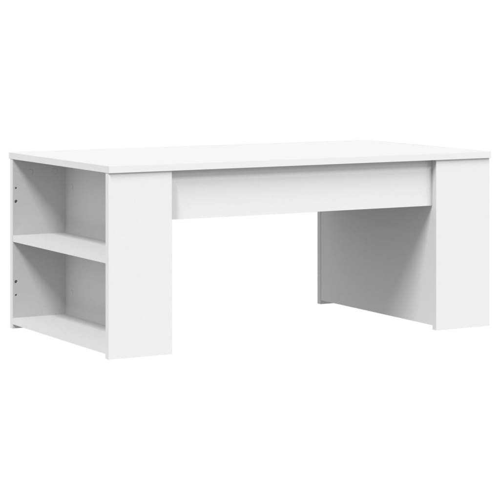 Mesa de centro 102x55x42 cm derivados de madeira branco