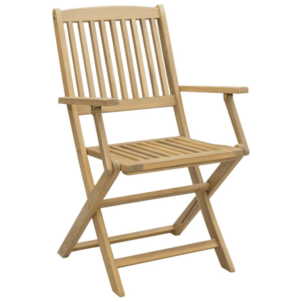 Cadeiras de jardim dobráveis 6 pcs 54,5x58x90 cm acácia maciça