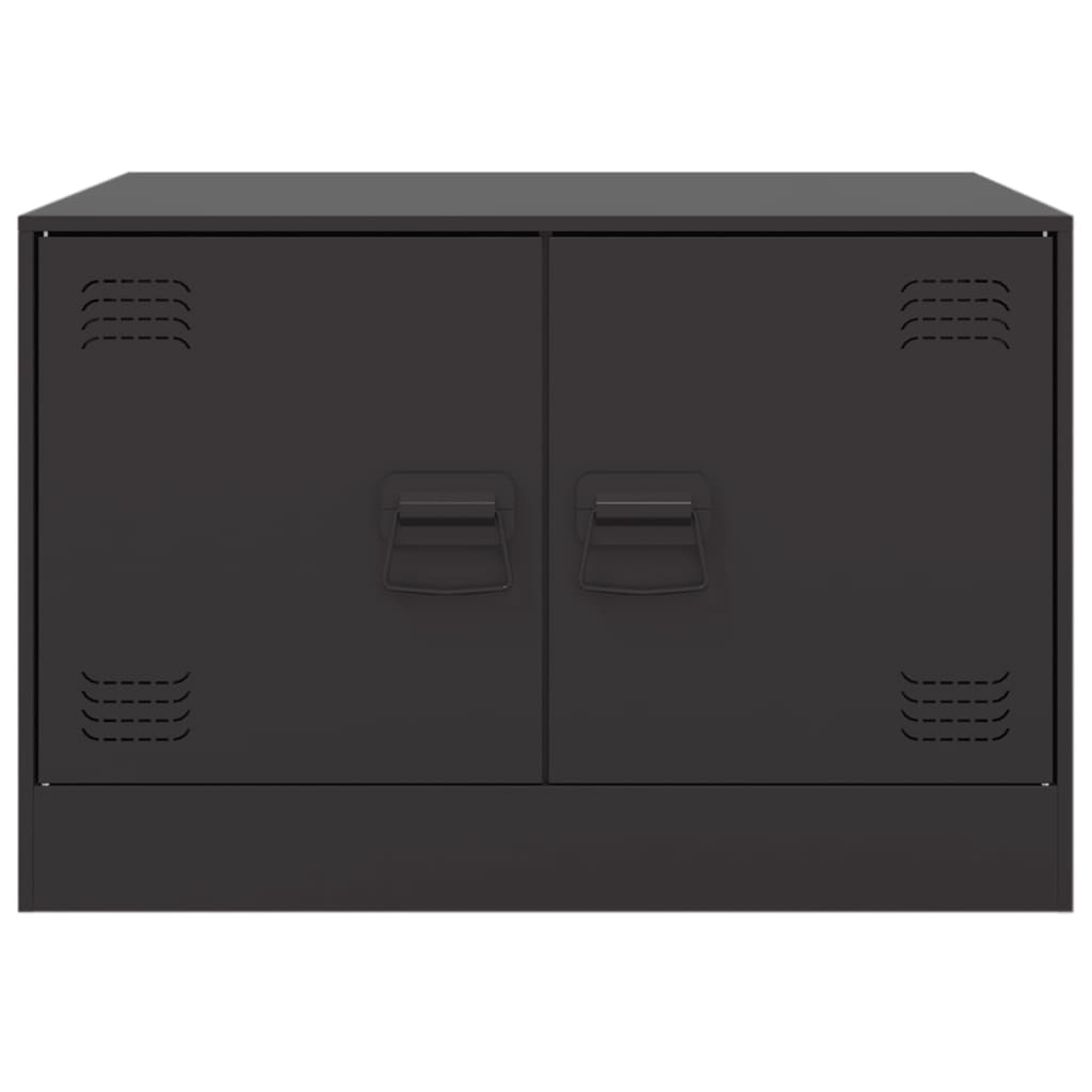 Mesa de centro 67x50x44 cm aço preto