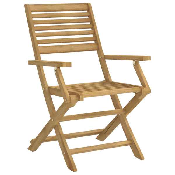 Cadeiras jardim dobráveis 2 pcs 54,5x61,5x86,5 cm acácia maciça