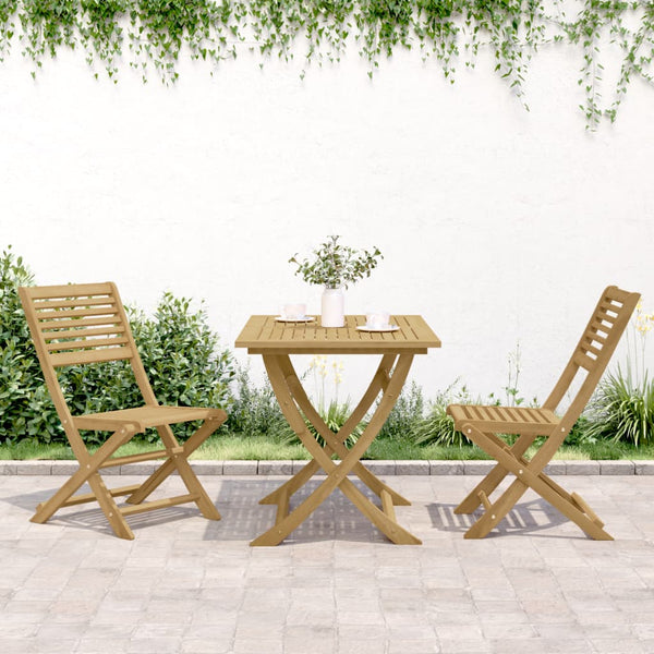 Cadeiras jardim dobráveis 2 pcs 48,5x61,5x87 cm acácia maciça