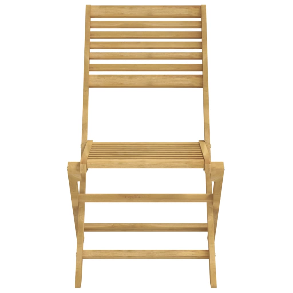 Cadeiras de jardim dobráveis 4 pcs 48,5x61,5x87cm acácia maciça