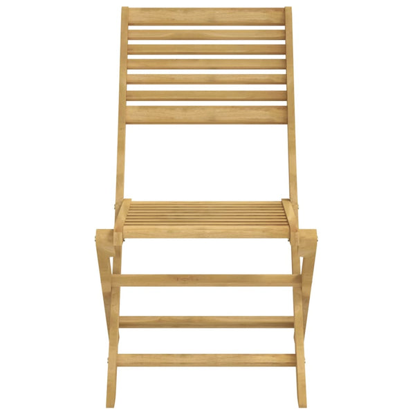 Cadeiras de jardim dobráveis 4 pcs 48,5x61,5x87cm acácia maciça
