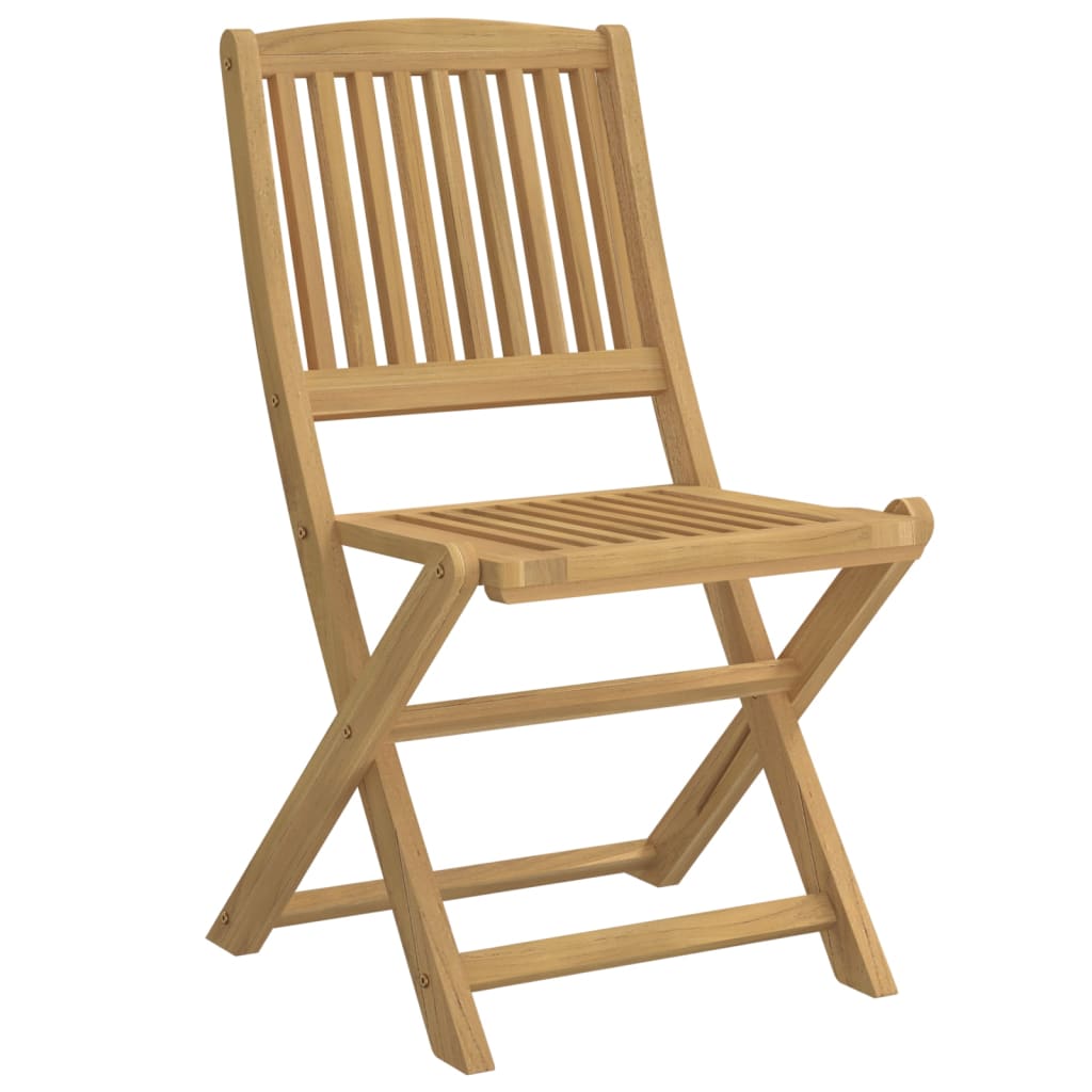 Cadeiras de jardim dobráveis 2 pcs 57x48,5x90 cm acácia maciça