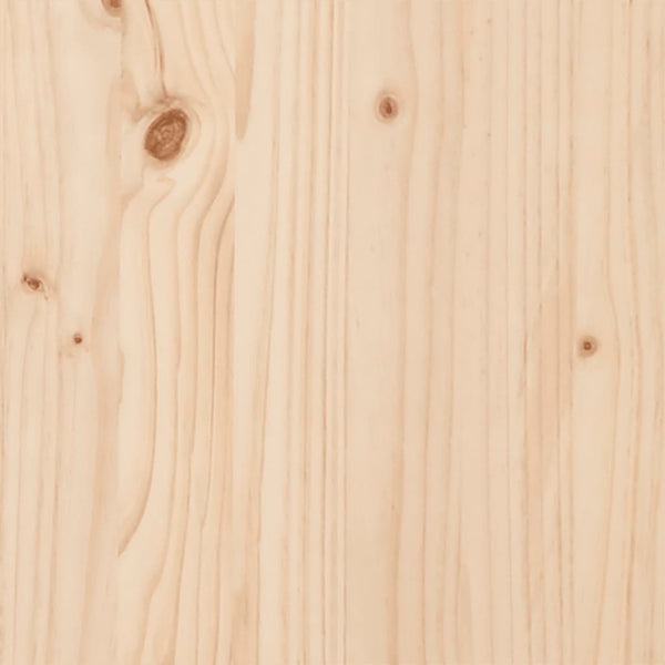 Sofá de jardim 79x60x62 cm madeira de pinho maciça