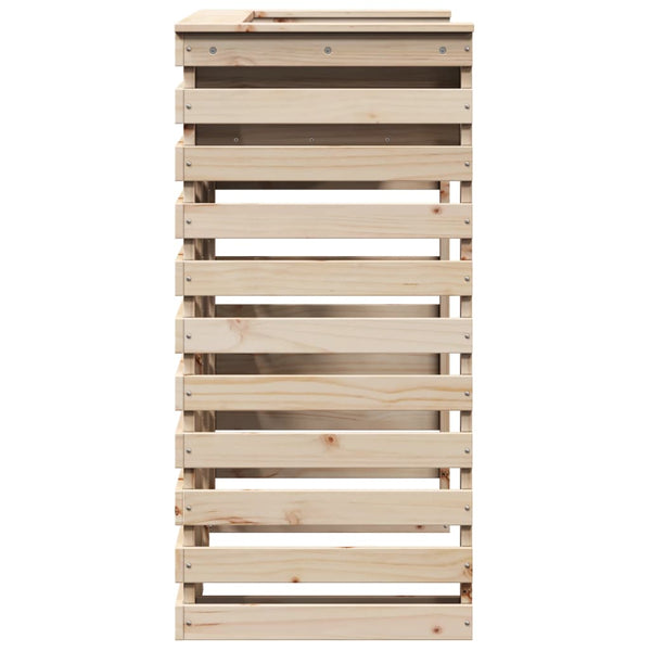 Mesa de bar p/ exterior 113,5x50x103 cm madeira de pinho maciça