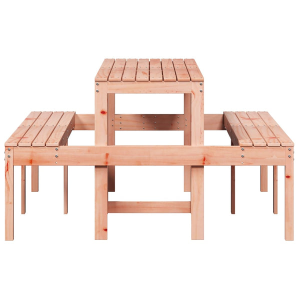 Mesa de piquenique 160x134x75 cm madeira de douglas maciça