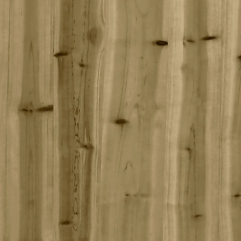 Mesa de piquenique 160x134x75 cm madeira de pinho impregnada