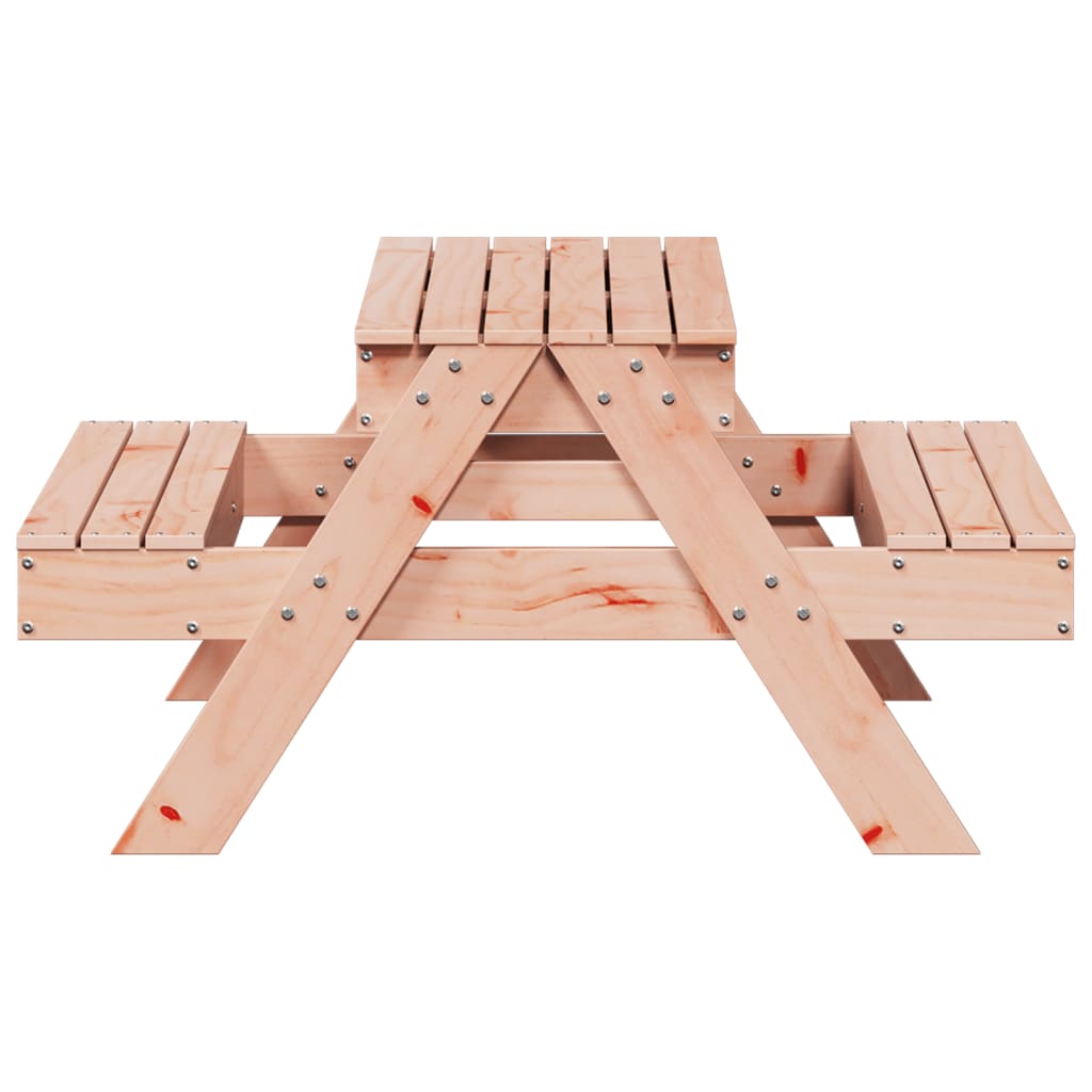 Mesa piquenique c/ caixa de areia infantil madeira de douglas