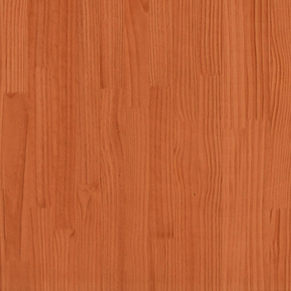 Sofá de jardim 79x60x62 cm madeira de pinho maciça castanho-mel