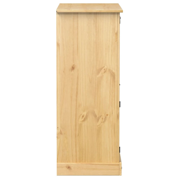 Garrafeira Corona 97x45x114 cm madeira de pinho maciça