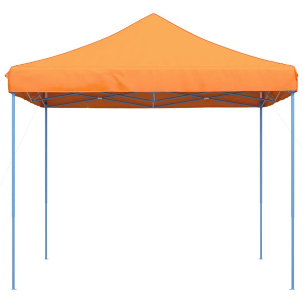 Tenda para festas pop-up dobrável 292x292x315 cm laranja