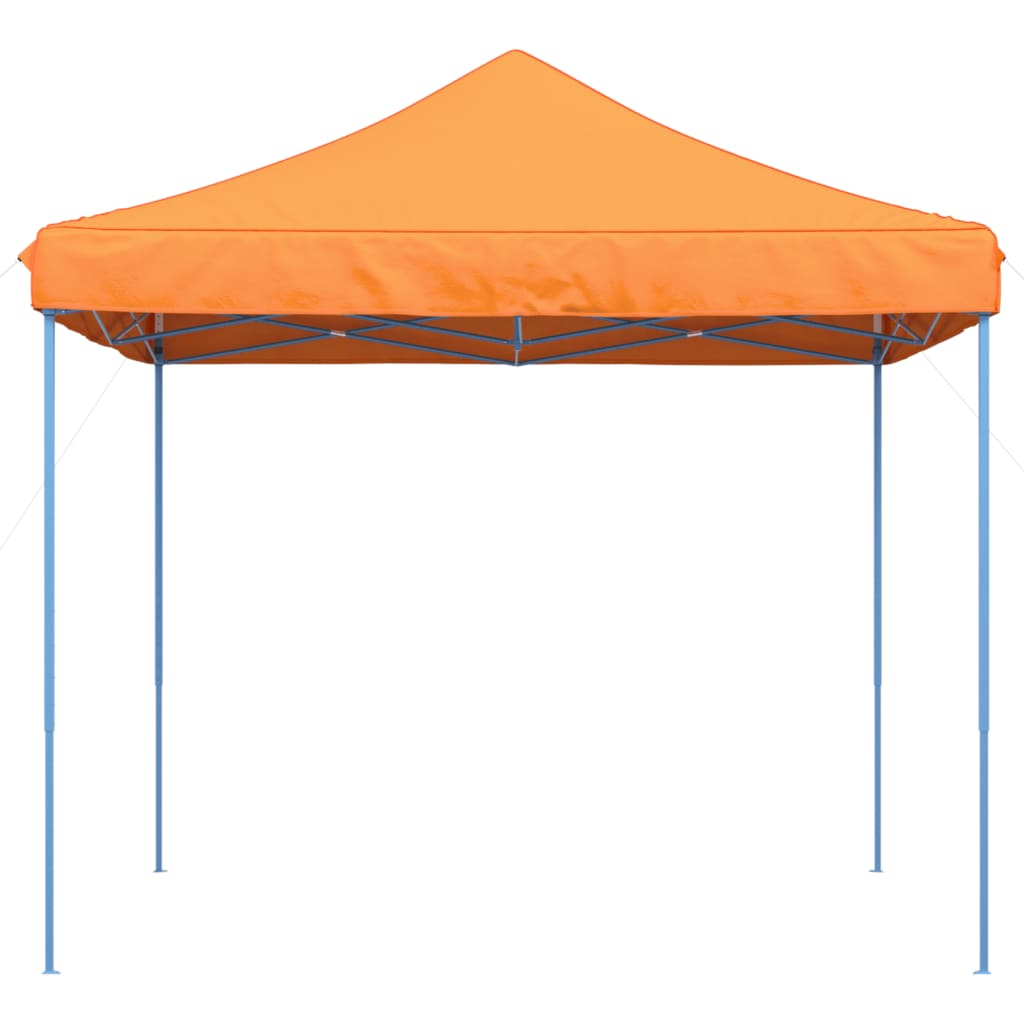 Tenda para festas pop-up dobrável 292x292x315 cm laranja