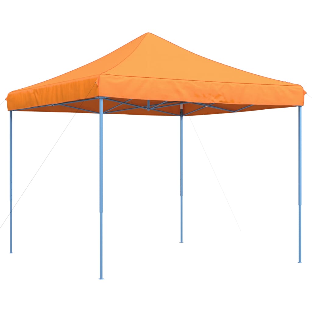 Tenda para festas pop-up dobrável 292x292x315 cm laranja