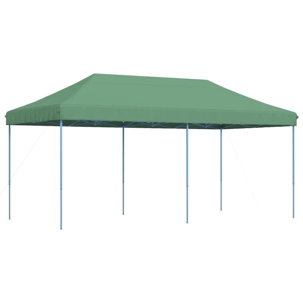 Tenda para festas pop-up dobrável 580x292x315 cm verde