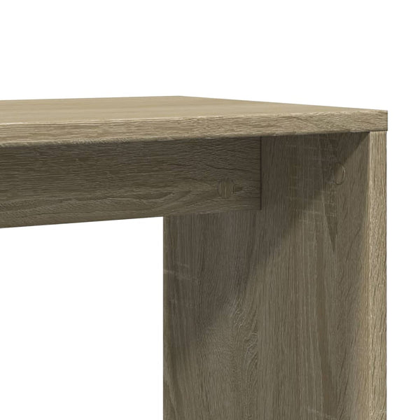 Mesas apoio 2 pcs 50x30x50 cm derivados madeira carvalho sonoma
