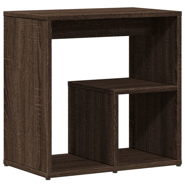 Mesa de apoio 50x30x50 cm derivados madeira carvalho castanho