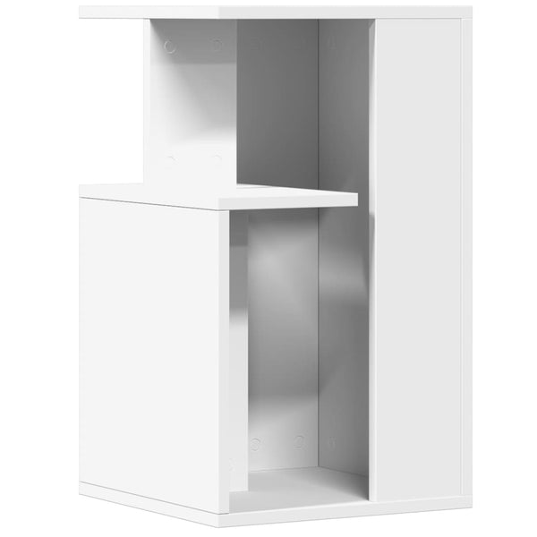 Mesa de apoio 35x35x60 cm derivados de madeira branco
