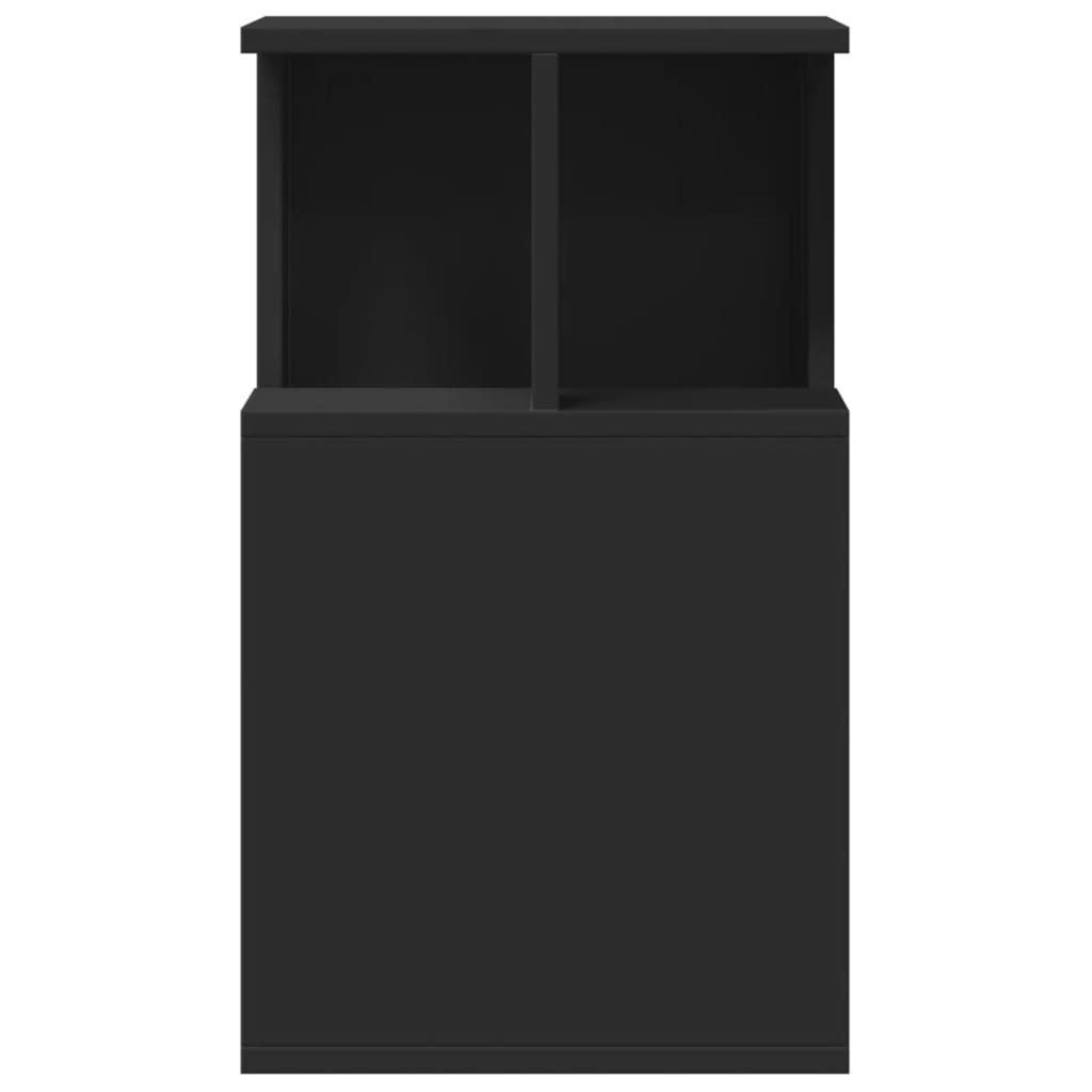 Mesa de apoio 35x35x60 cm derivados de madeira preto